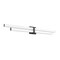 Z-Lite Zane Vanity, 2-Light, 40 In.W x 2.5 In.L x 5 In.H, Matte Black/Frosted 1008-40W-MB-LED - alternate 8